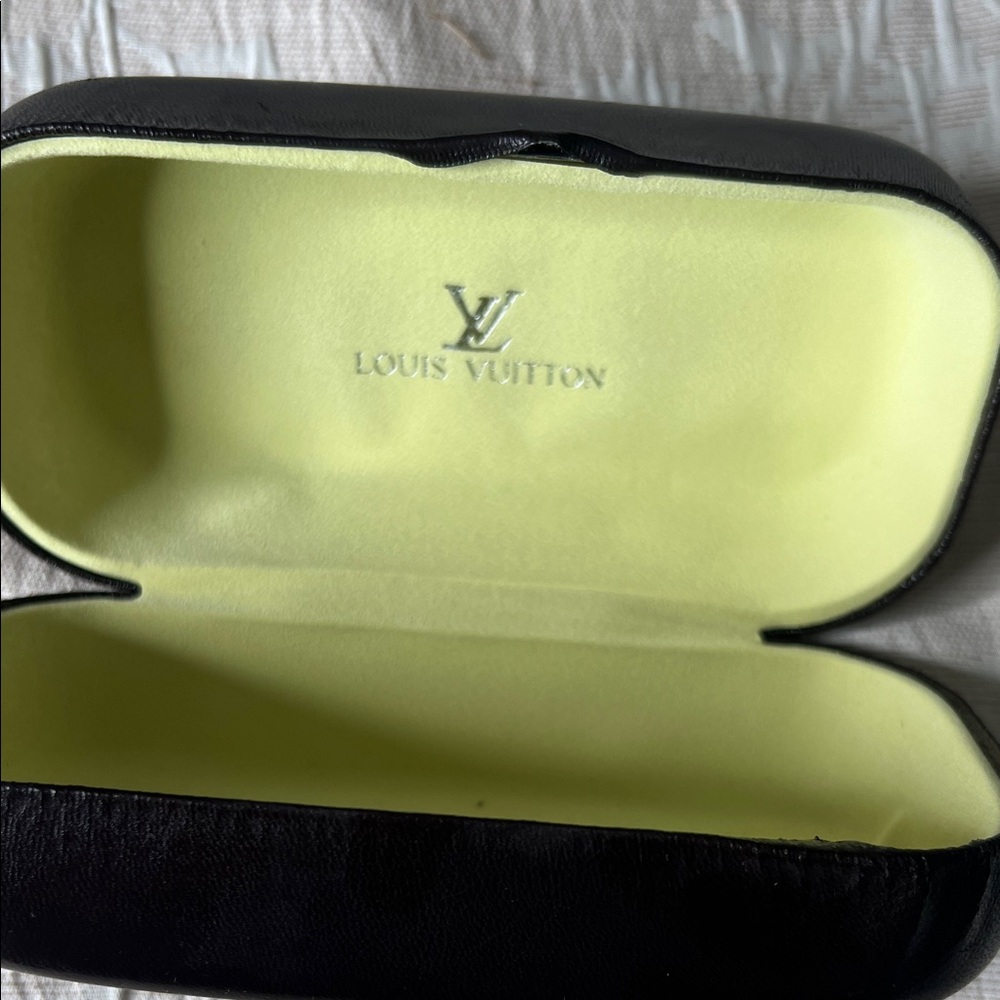 Louis Vuitton Dark Brown Leather Sunglasses - Picture 14 of 15